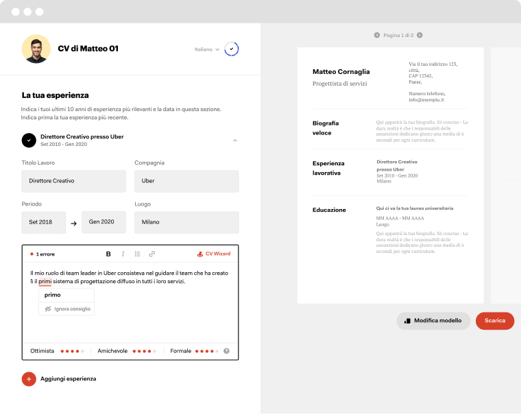 cv builder