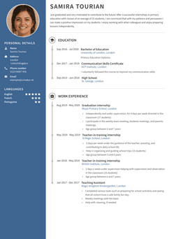 Kies voor template Harvard en maak een professioneel cv